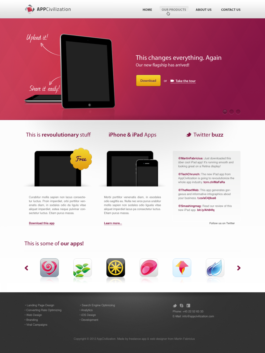 Web Design by BalticDesignStudio for this project | Design: #1281188