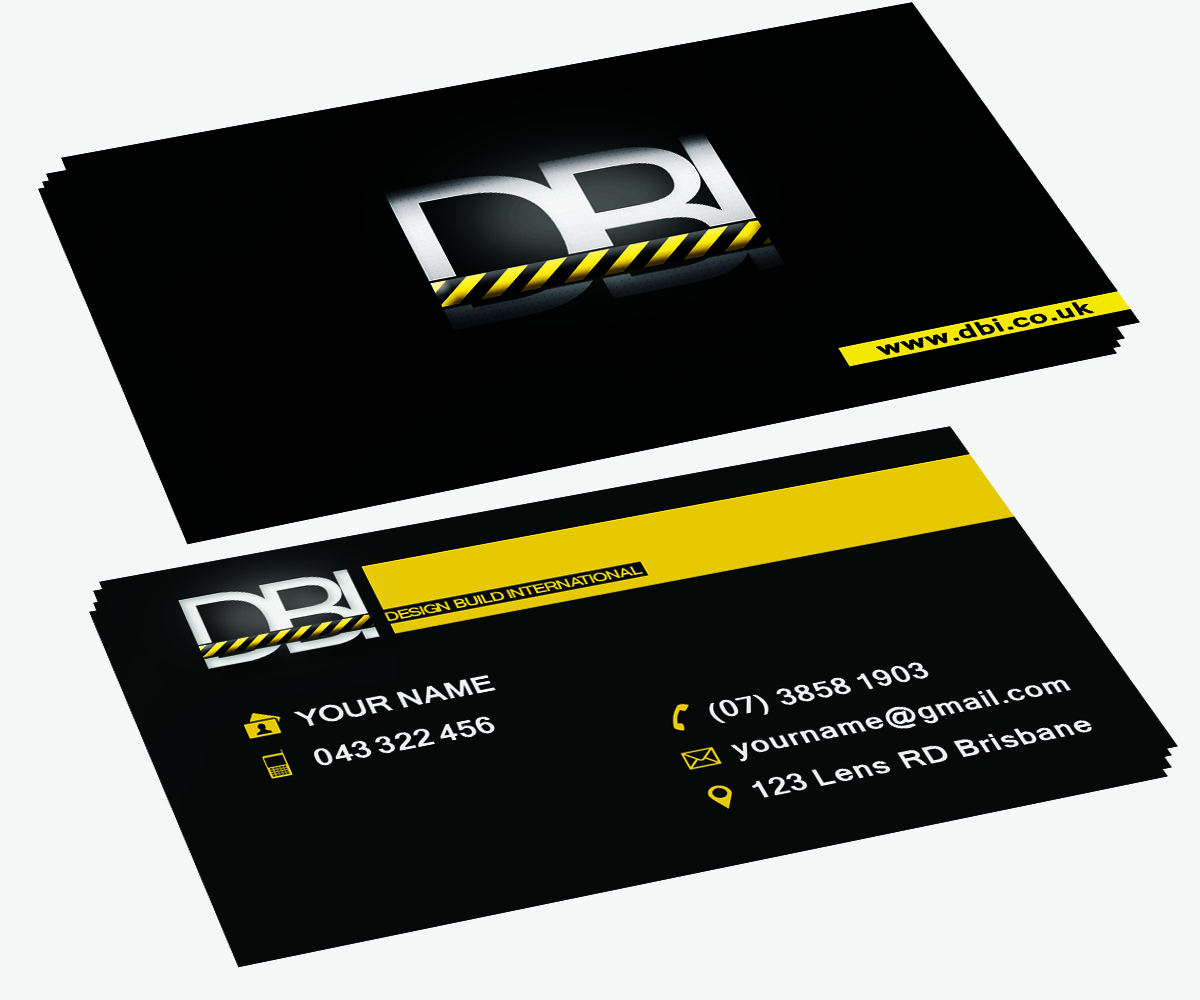 Business Card Design by Amko Creations for Design Build International, Inc | Design #1195634