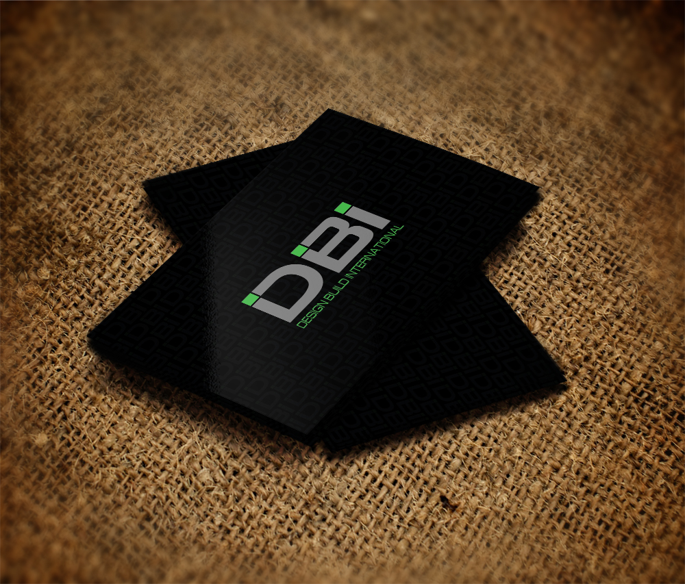 Business Card Design by diRtY.EMM for Design Build International, Inc | Design #1190383