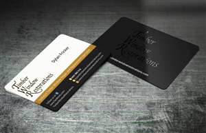 Business Card Design by Nelsur for Timber Window Restorations | Design #4249343