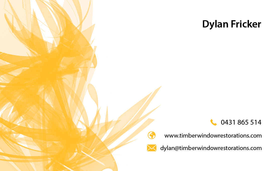 Visitenkarten-Design von anshtoyj für Timber Window Restorations | Design #4236895