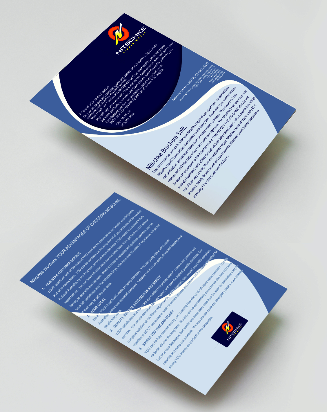 Brochure Design by Designing Fever for Signal waste and recycling | Design #4248977