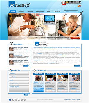 Wordpress Design by Creative Usha for PC fastFIX | Design #1240256