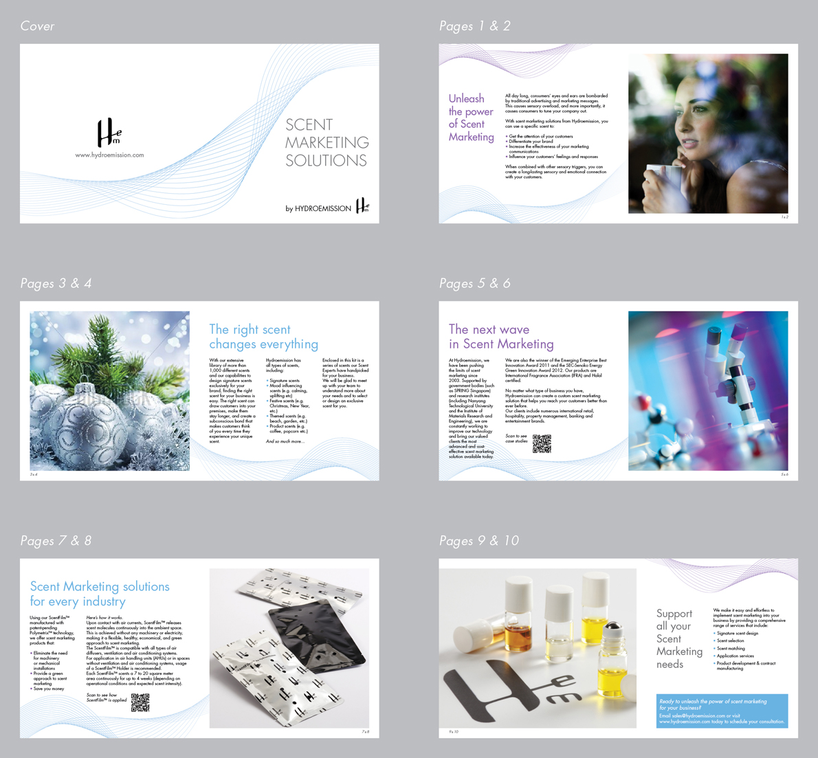 Brochure Design by Ekanite for Hydroemission Corporation Pte Ltd | Design #1197292