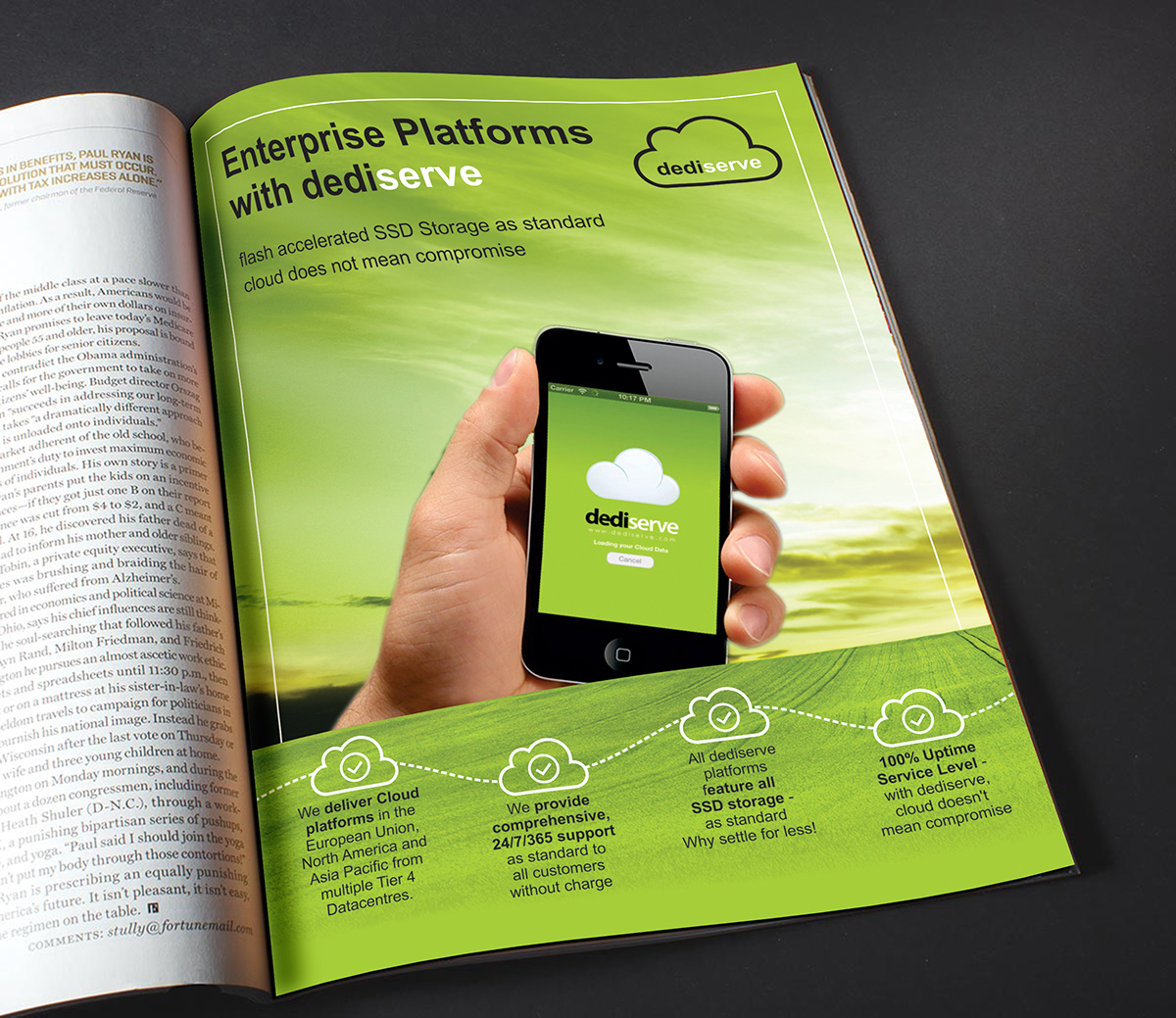 Print Design by ALSADESIGN for DediServe Ltd | Design #4271814