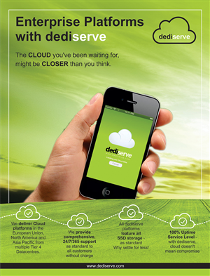 Print Design by ALSADESIGN for DediServe Ltd | Design: #4272595