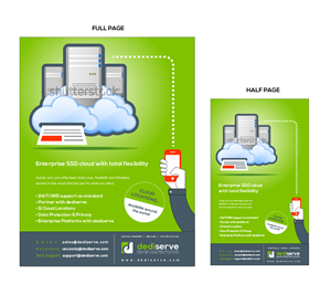 Print Design by GliderGraphx for DediServe Ltd | Design: #4253324