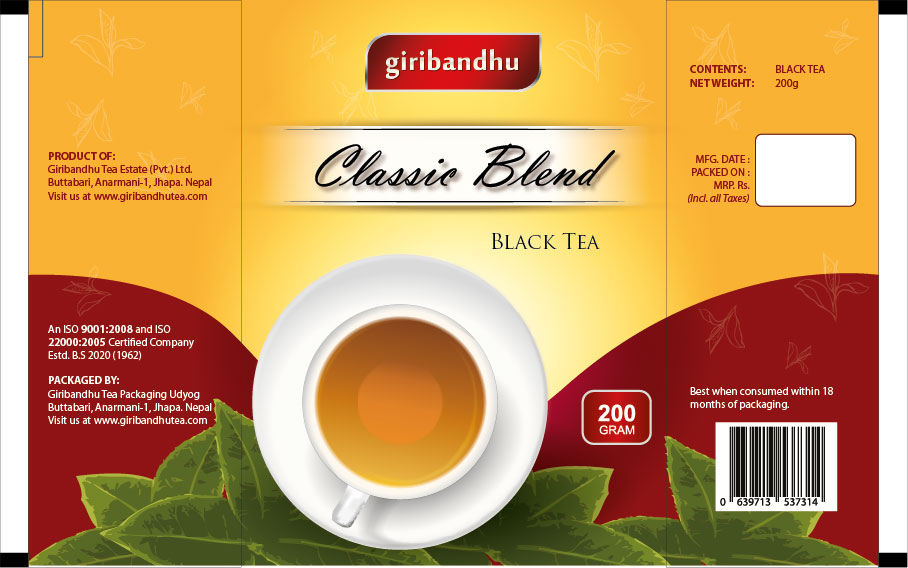 Packaging Design by Studio Label for Giribandhu Tea Estate (Pvt.) Ltd. | Design #1220672
