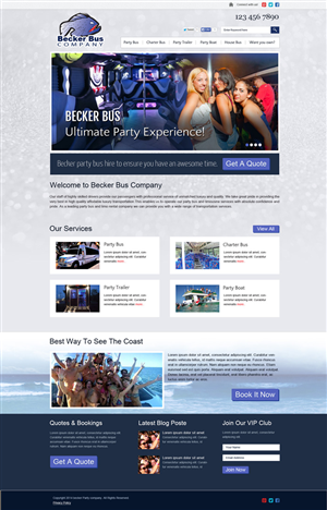 Web Design by Chikki for IC-Hosting Pty Ltd | Design: #4229025