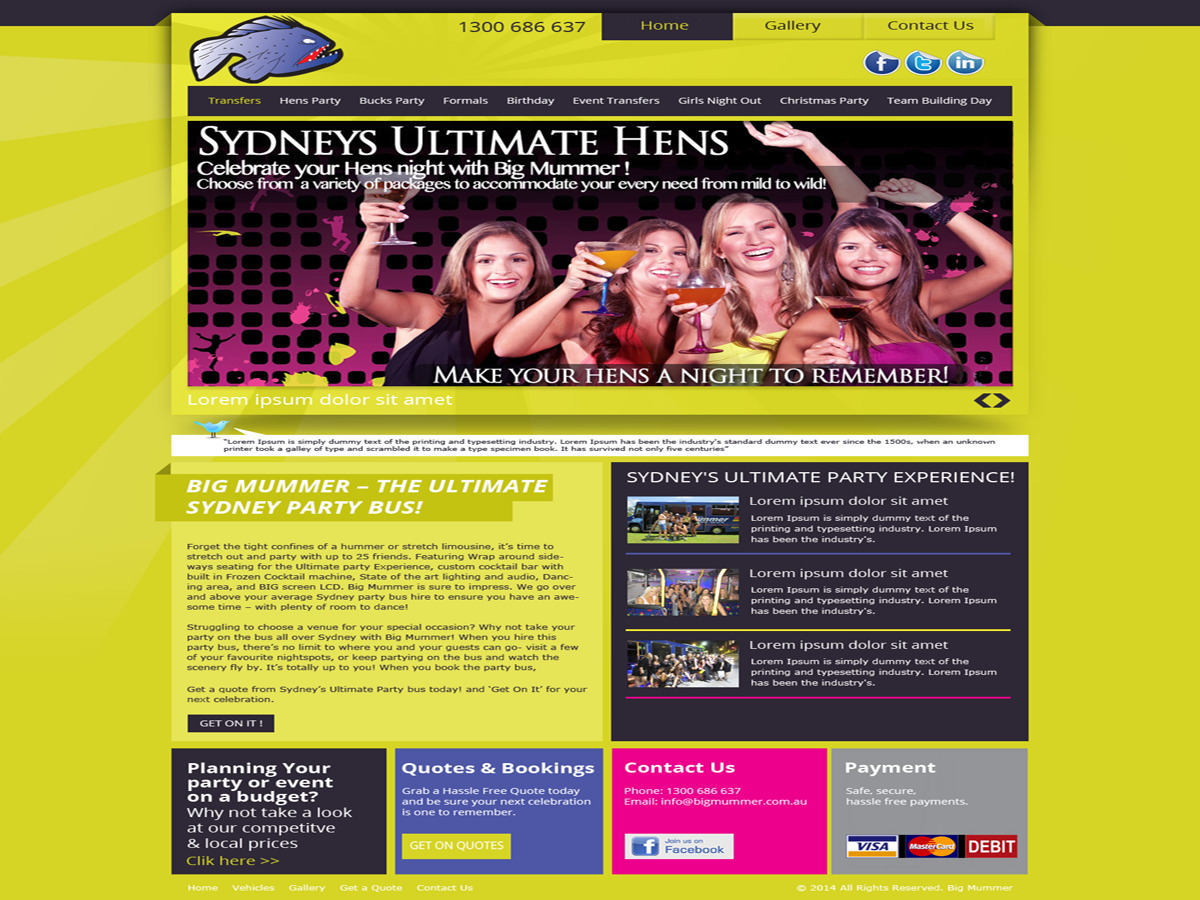 Web Design by GlobalTech for IC-Hosting Pty Ltd | Design #4236433