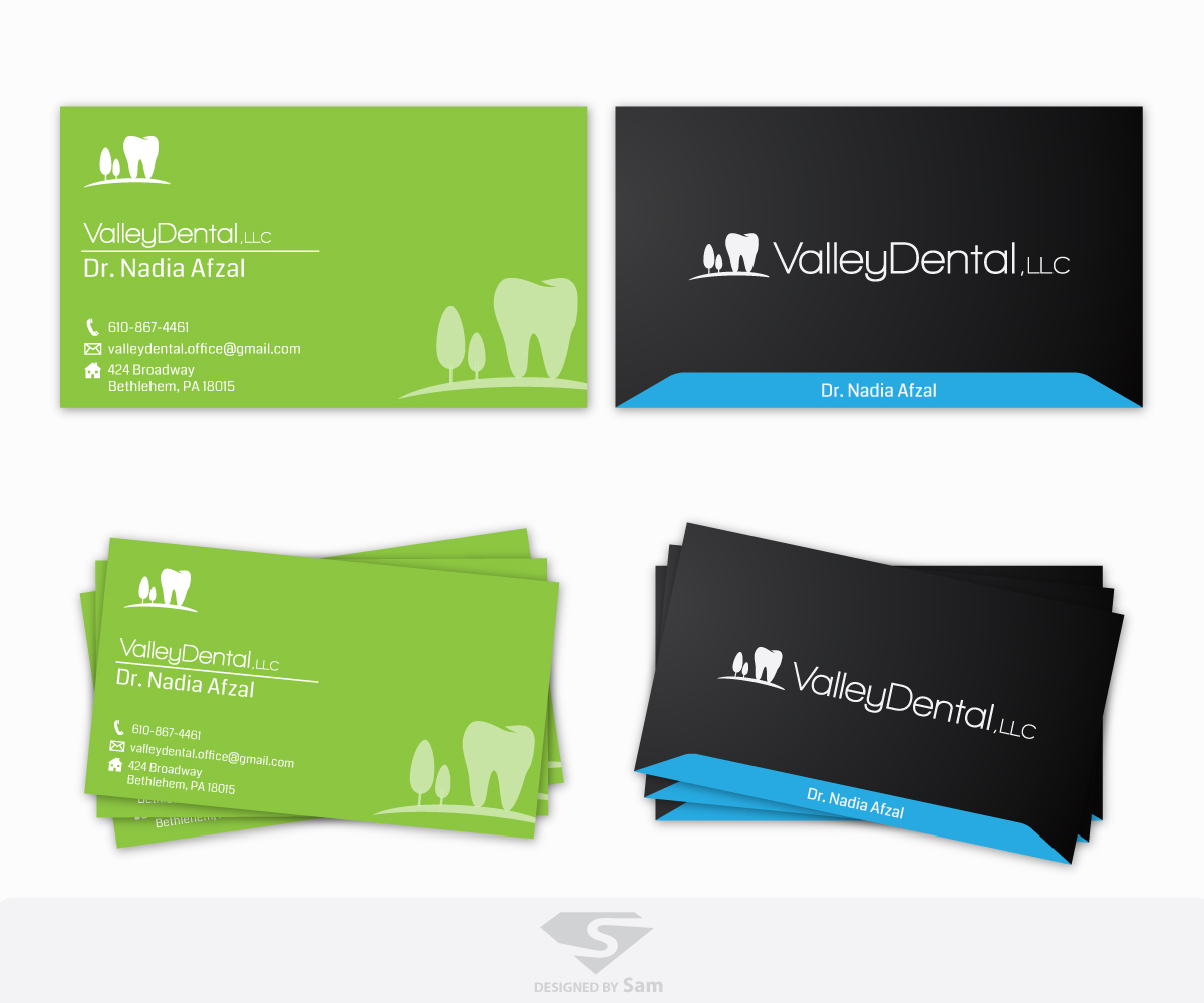 Visitenkarten-Design von Sam für dieses Projekt | Design #1218075