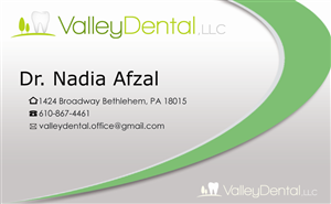 Visitenkarten-Design von GraphicSolver für dieses Projekt | Design: #1291840