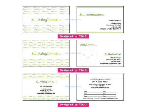 Diseño de Tarjeta de Presentación por YOJO para este proyecto | Diseño #1344025