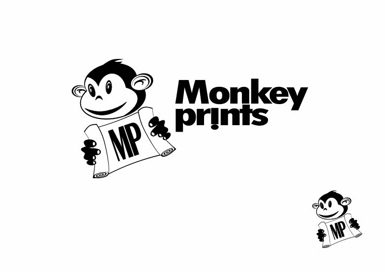Playful, Elegant, It Company Logo Design for Monkey Prints by dv ...