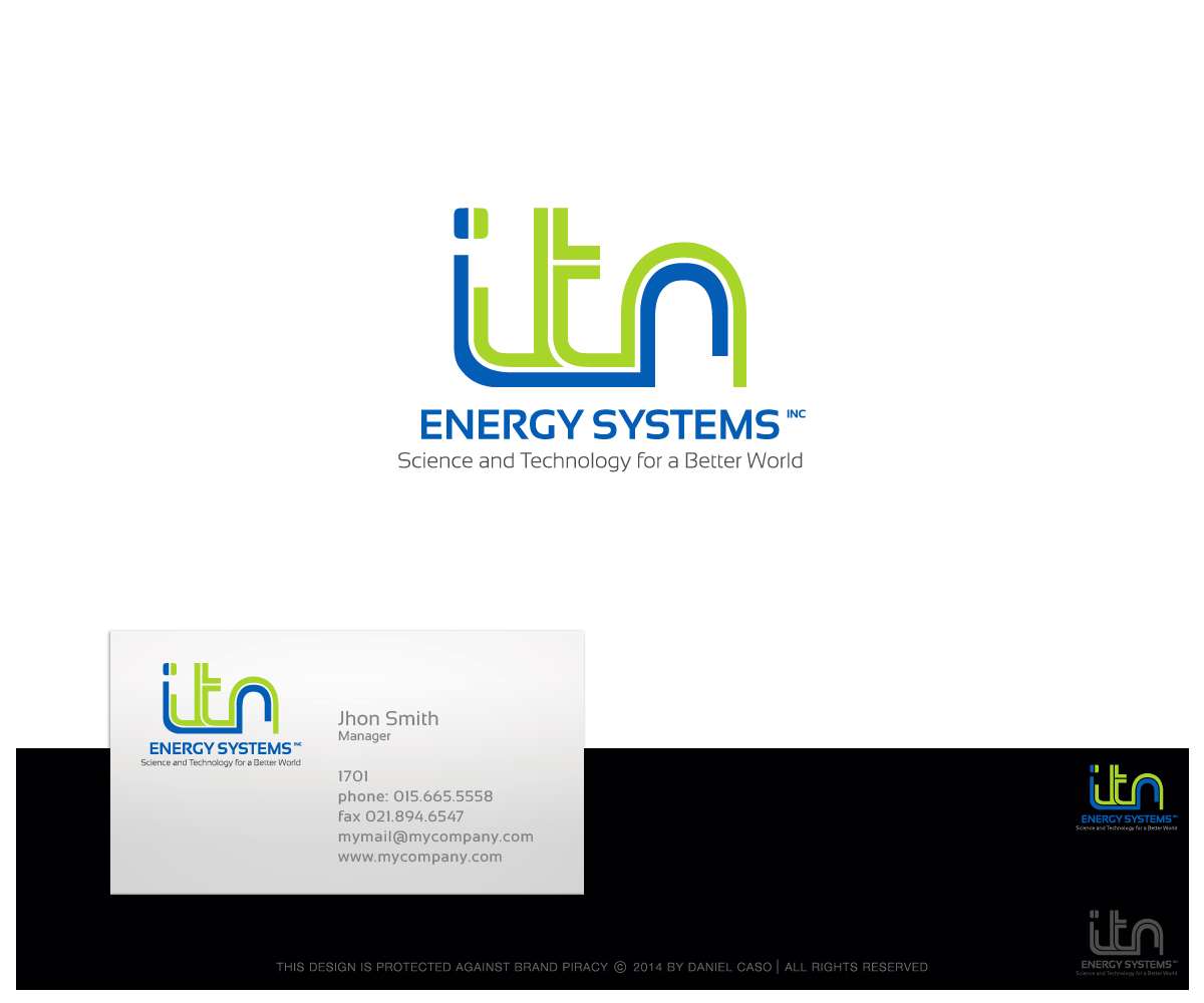 Design de Logo par Daniel Caso Design pour ITN Energy Systems | Design #4249585