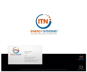 Logo Design by Daniel Caso Design for ITN Energy Systems | Design: #4249630