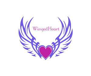 Logo for Winged Heart | Graphic Design by borzoid