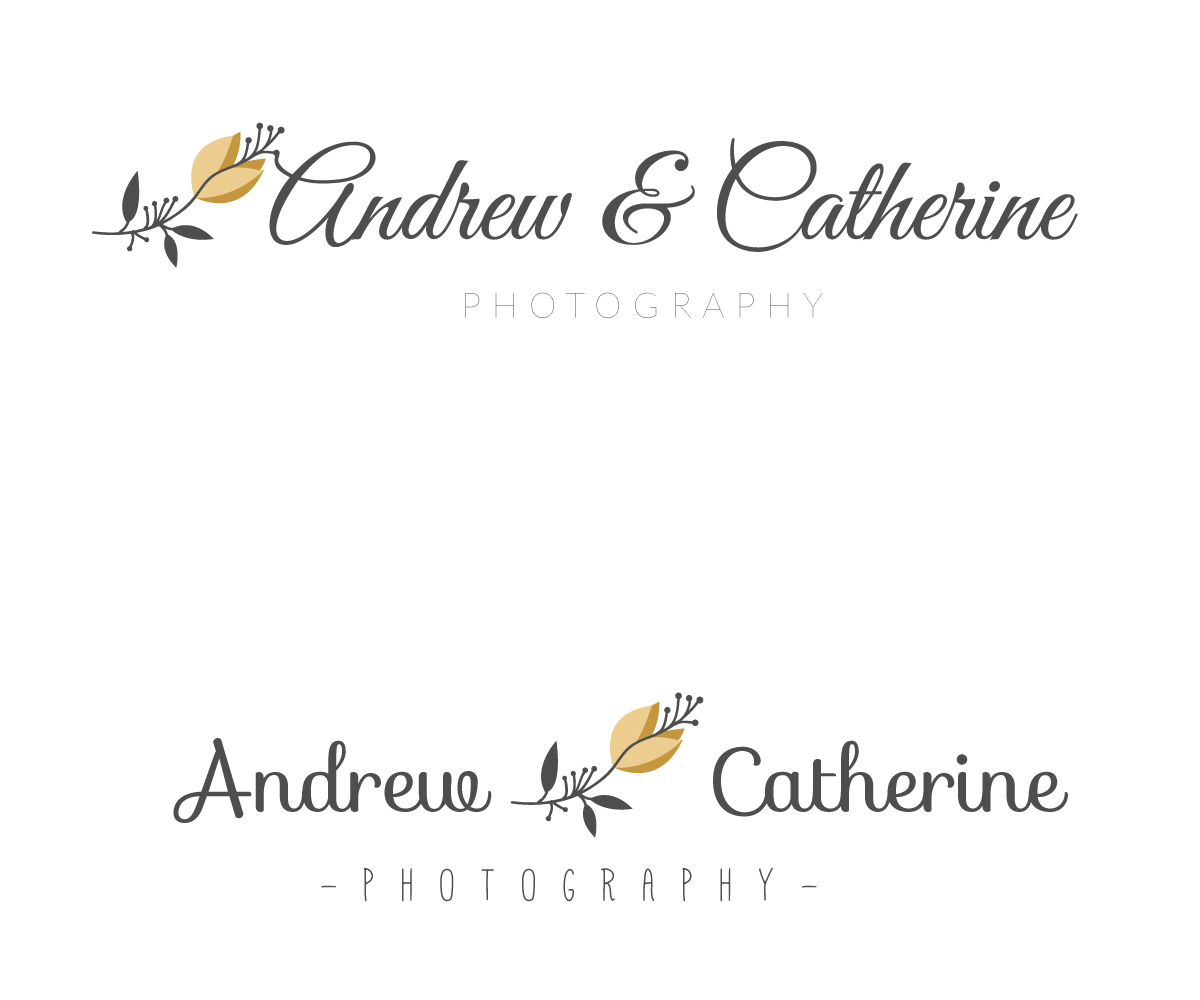 Logo Design by eayeri for Andrew & Catherine Photographers | Design #4285833