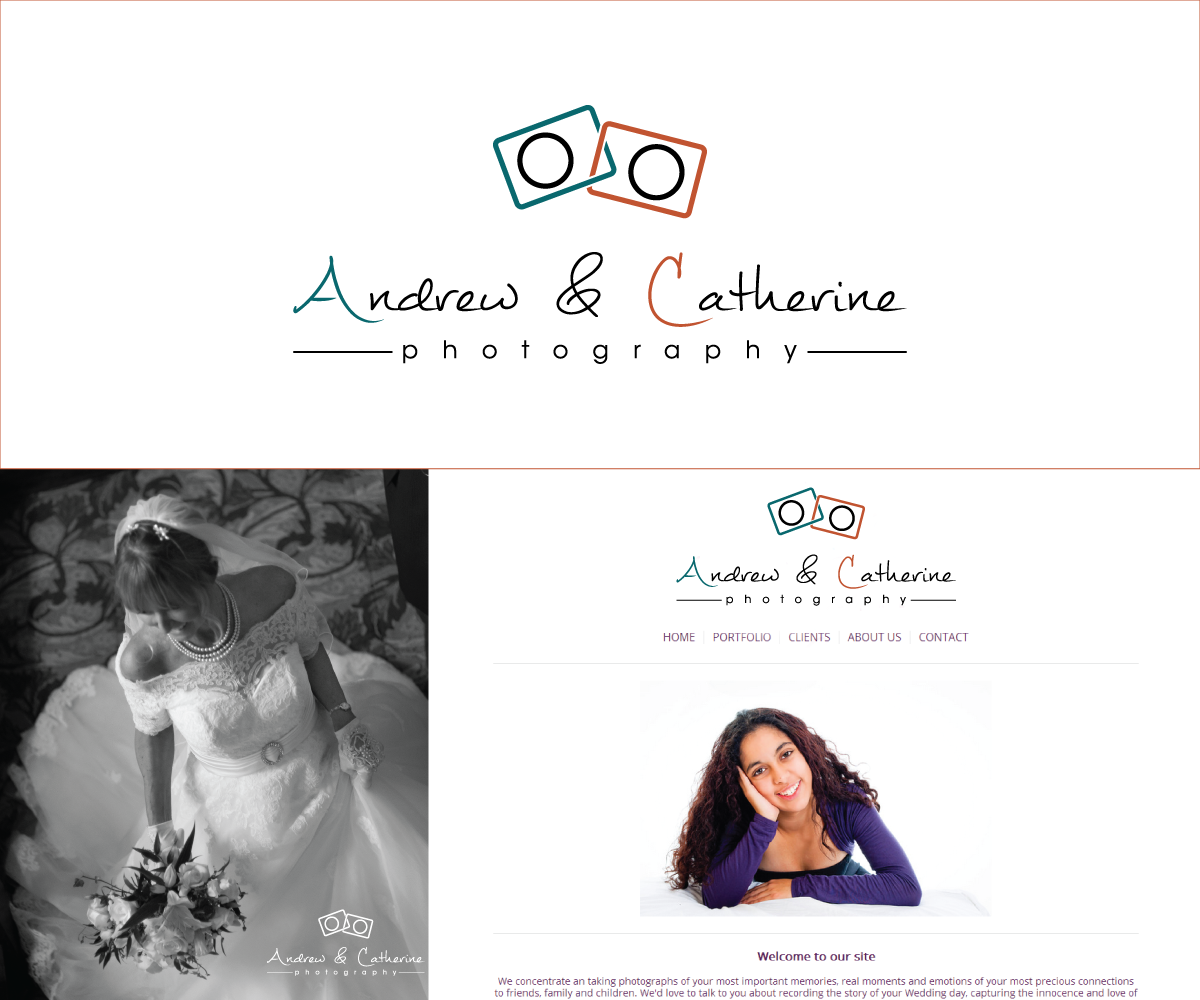 Logo Design by Radu Borzea for Andrew & Catherine Photographers | Design #4224217