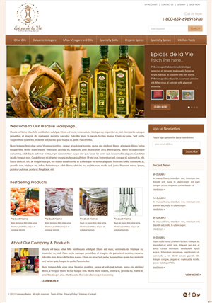 Web Design by pb for this project | Design: #1203775