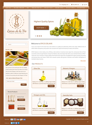 Web Design by pb for this project | Design: #1207559