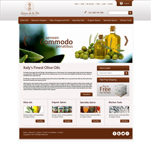 Web Design by pb for this project | Design: #1207561