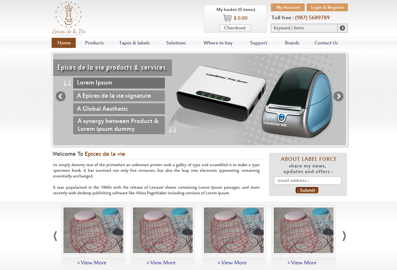 Web Design by sandeepkhunt for this project | Design #1195331