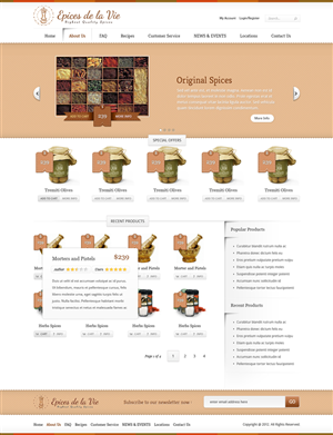 Web Design by Harmeet for this project | Design #1230429