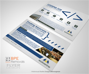 Flyer Design by Mahmoud Shahin for this project | Design: #4278957