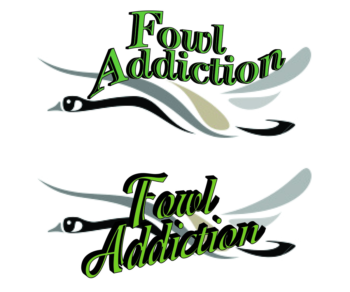 Logo Design by Hot Rod for Fowl Addiction | Design #4256347