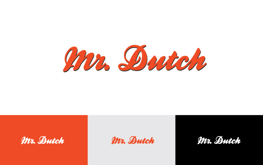 Logo Design by hapiman for Mr. Dutch | Design #4223965