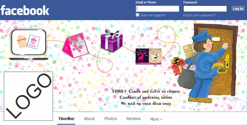 Facebook Design by HollyBlue Studio for this project | Design #4253560