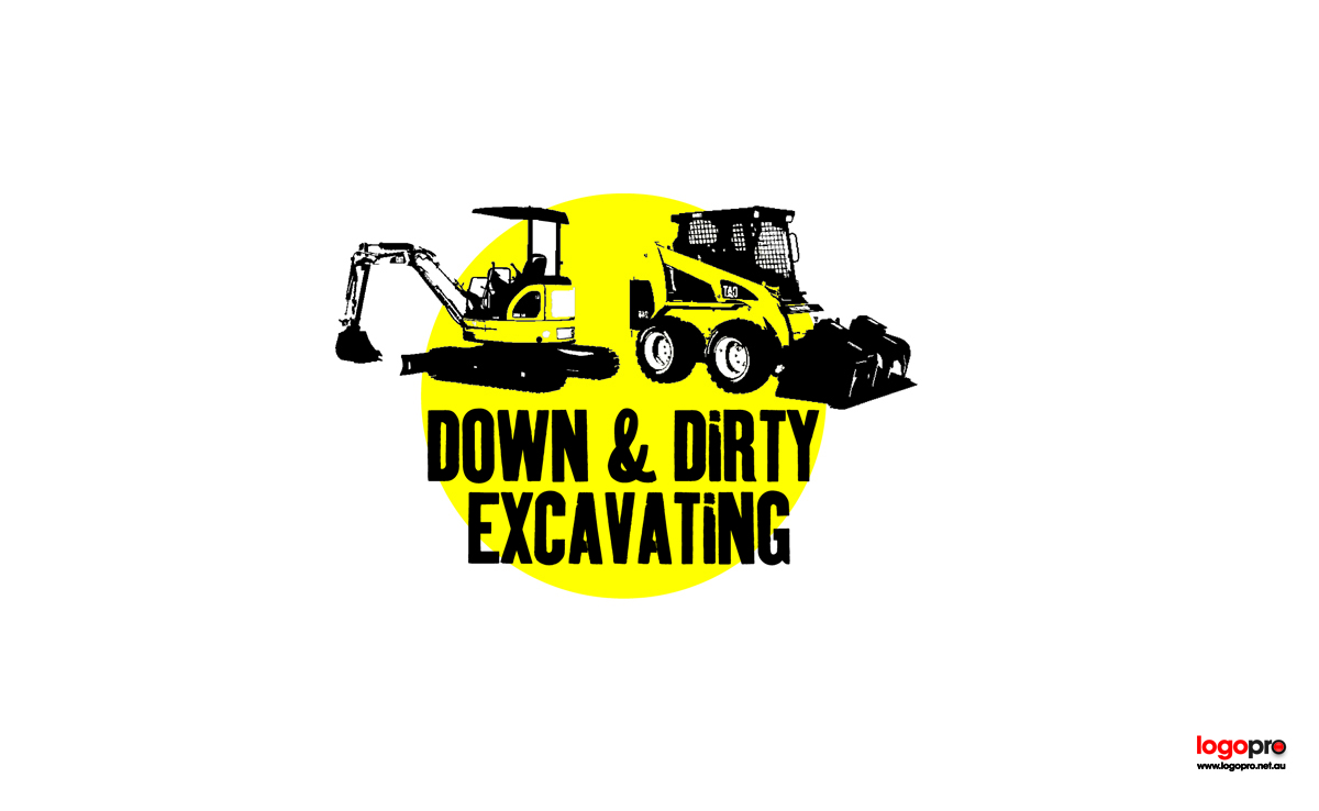 Logo Design by logopro for Down & Dirty Excavating | Design #1232448