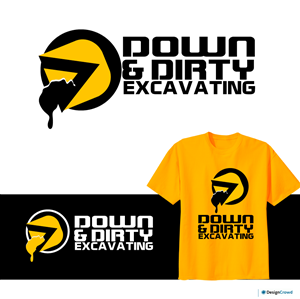 Logo Design by designgreen for Down & Dirty Excavating | Design: #1219254