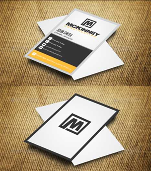 Business Card Design by AwsomeD for McKinney Construction | Design: #4259222