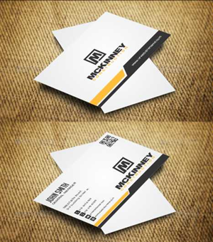 Business Card Design by AwsomeD for McKinney Construction | Design: #4259226