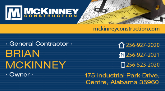 Business Card Design by LEE MING YAO for McKinney Construction | Design #4278015