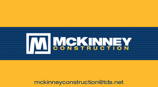Business Card Design by LEE MING YAO for McKinney Construction | Design #4278021