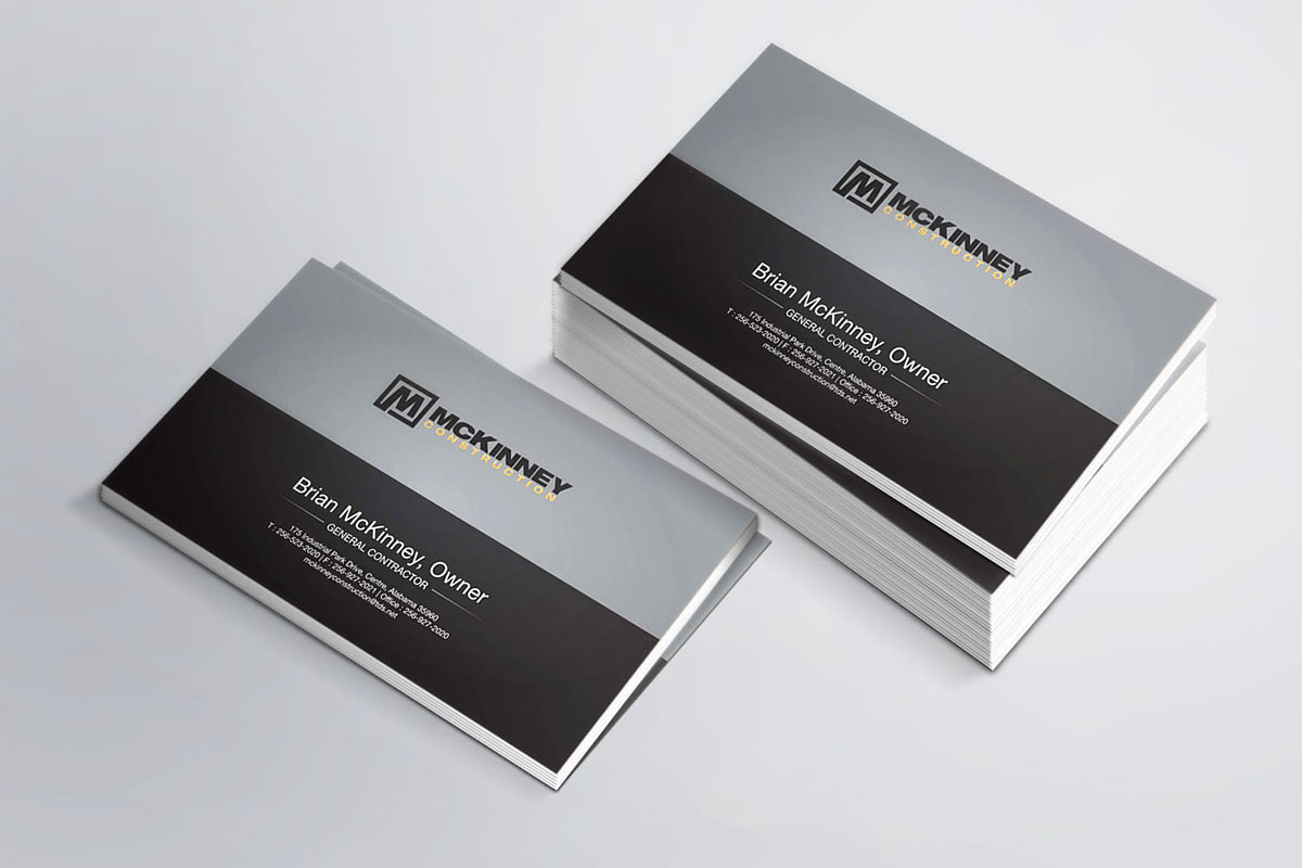 Business Card Design by ruangatas,lab for McKinney Construction | Design #4231269