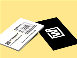 McKinney Construction Needs a Business Card | Business Card Design by Sajin
