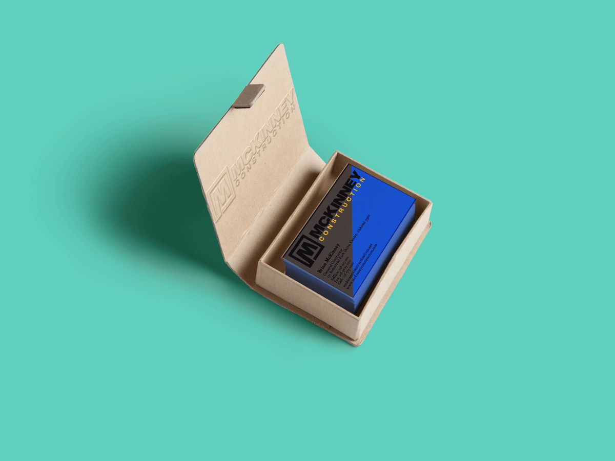 Business Card Design by ykbmys for McKinney Construction | Design #4228306