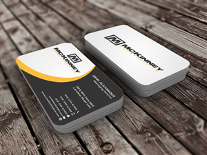 Business Card Design by szabist for McKinney Construction | Design: #4265394