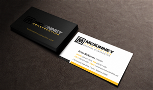 Business Card Design by HYPdesign for McKinney Construction | Design: #4252877
