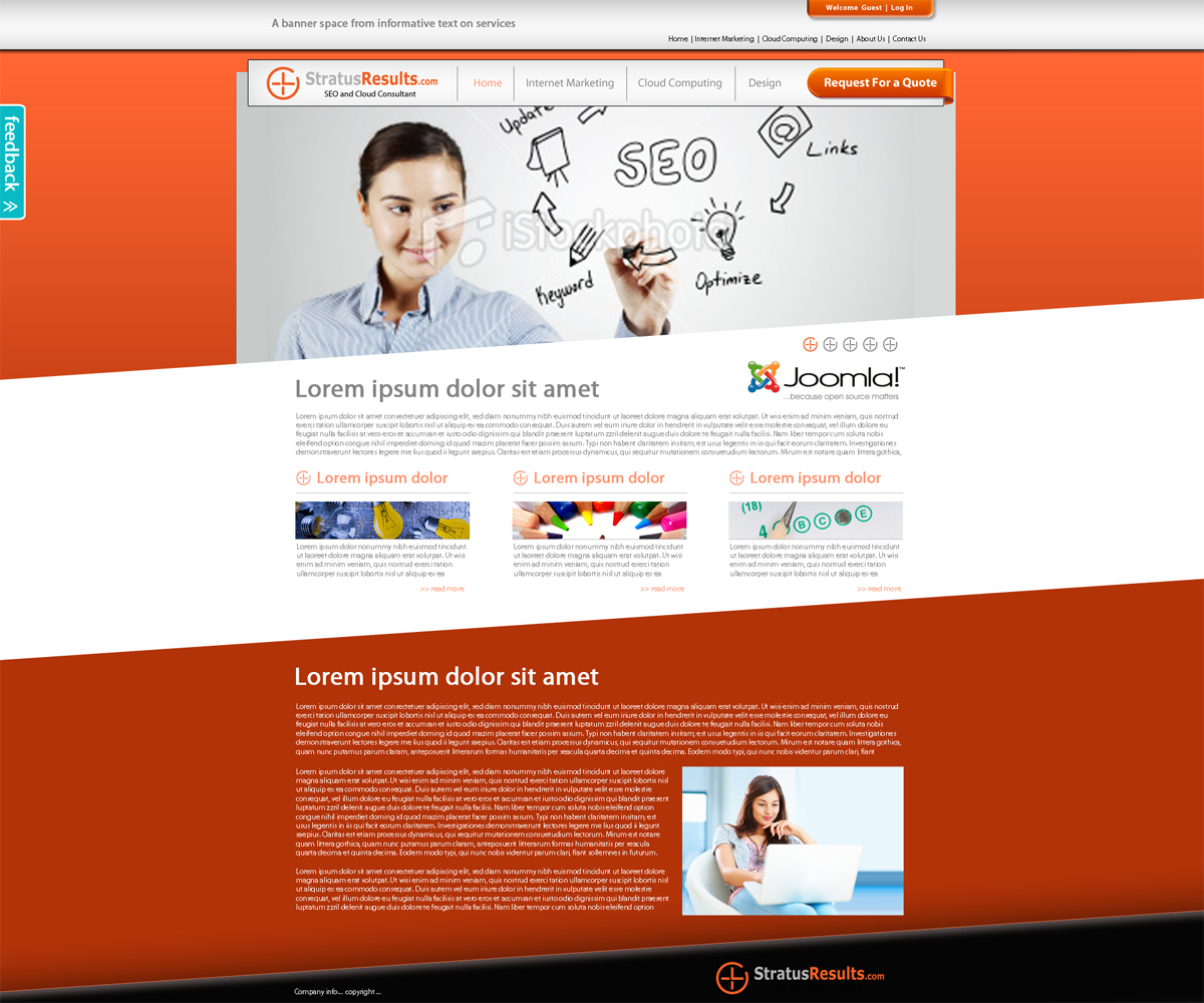 Web Design by neboica for SR-Design | Design #1217101