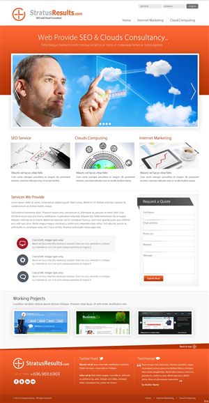 Web Design by pb for SR-Design | Design: #1230360