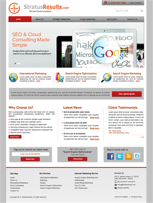 Web Design by OM for SR-Design | Design: #1215156