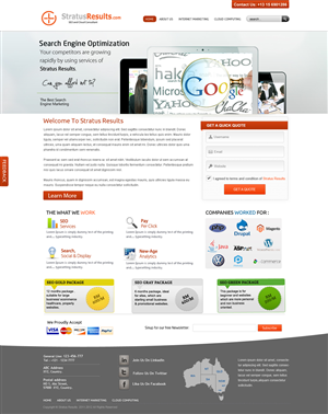 Web Design by OM for SR-Design | Design #1215157