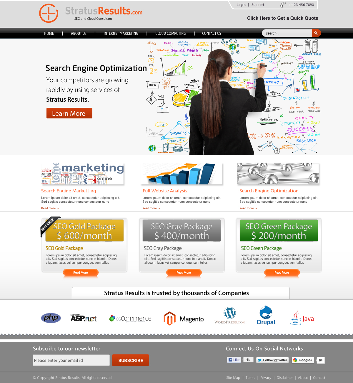 Web-Design von OM für SR-Design | Design #1215159