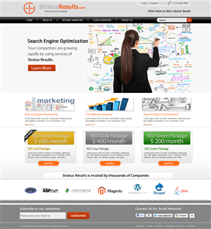 Web Design by OM for SR-Design | Design: #1215159