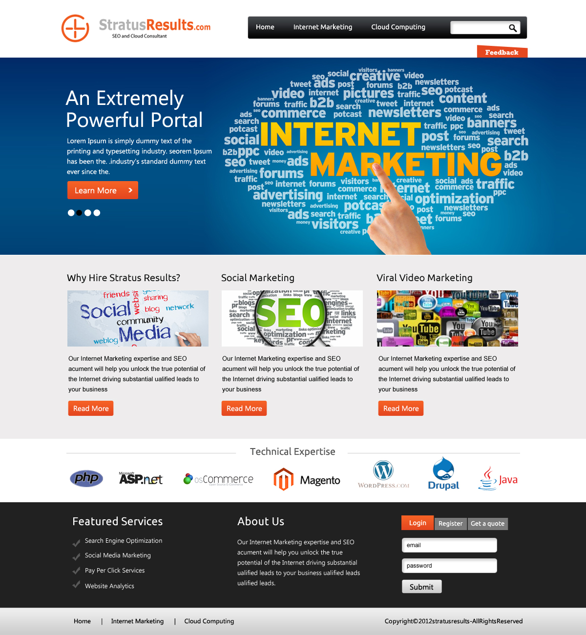 Web Design by OM for SR-Design | Design #1215160